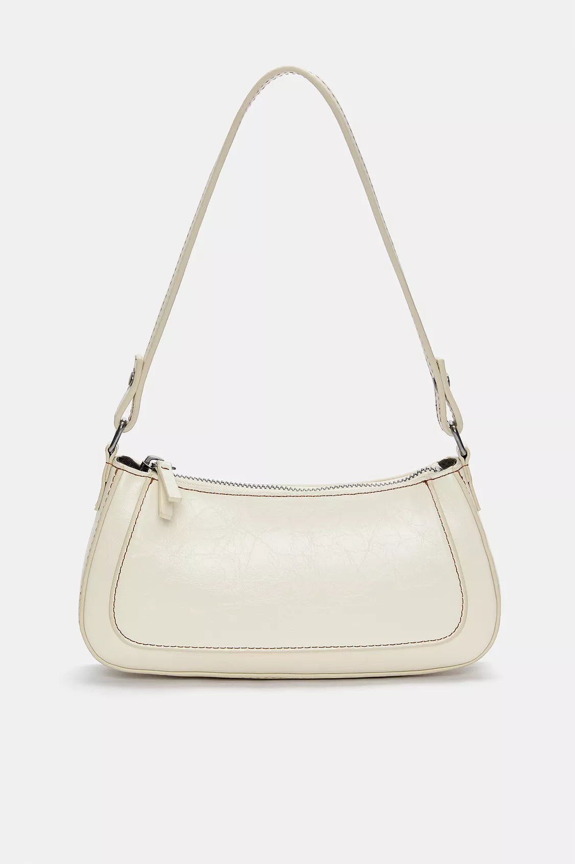 Shoulder bag with seam details